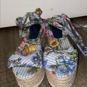 Zara platform sandals